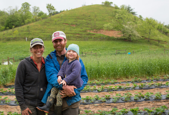 Nifty Hoops helped build a hoop house in North Carolina at Against the Grain Farm!